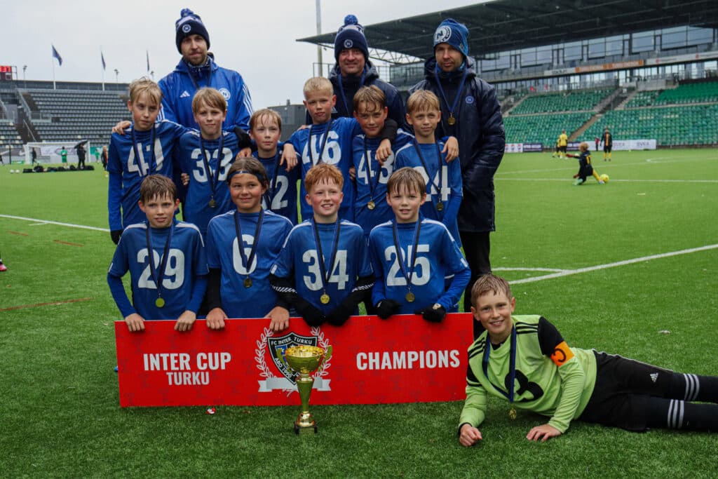 Inter Cup 2025 – juniorifutiksen juhlat pidetty tältä syksyltä Kupittaalla